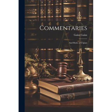 Commentaries; and Rules of Ulpian
