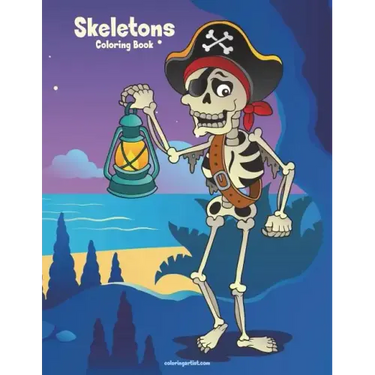 Skeletons Coloring Book 1