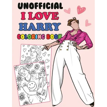 Unofficial I Love Harry Coloring Book: Harry S Fan Gift Coloring Book