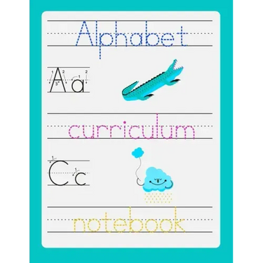 Alphabet curriculum notebook: Preshool workbook - Trace letters of the alphabet and sight words - Magic calligraphy child book
