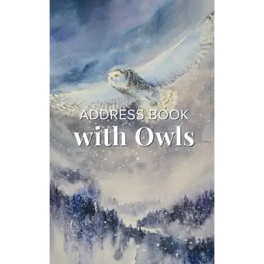 Address Book with Owls