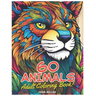 60 Animals: Adult Coloring Book