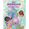 Mermaid Kids Coloring Book For Ages 4-8