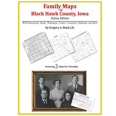 Family Maps of Black Hawk County, Iowa