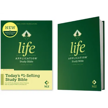 NLT Life Application Study Bible, Third Edition (Red Letter, Hardcover)