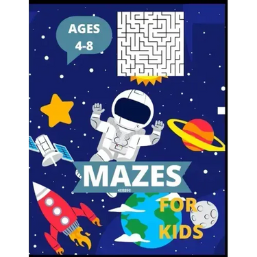 Mazes for kids Ages 4-8: Maze Activity Book for Kids more than 100 Mazes.