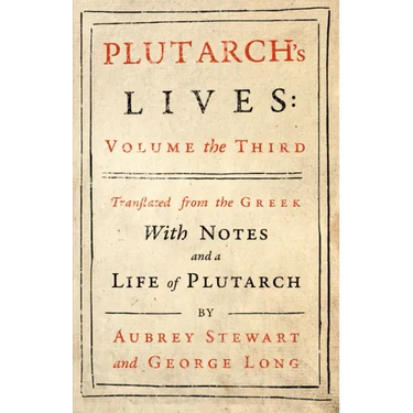 Plutarch's Lives - Vol. III