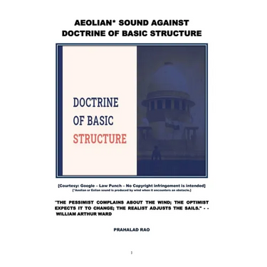 Aeolian Sound Against Doctrine of Basic Structure