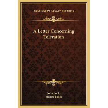 A Letter Concerning Toleration