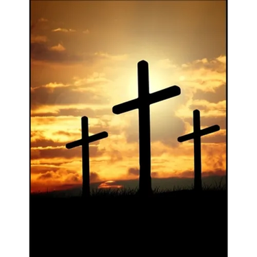 The Cross Christian Inspirational Notebook: 100 Pages 8.5" X 11" Wide Ruled Line Paper