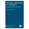 Semantic differences in translation
