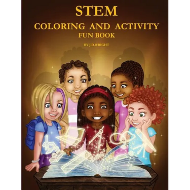 STEM Coloring and Activity Fun Book