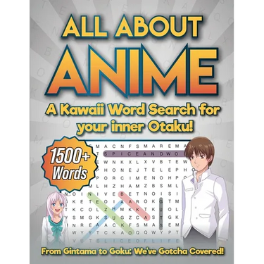 All about Anime: a Kawaii Word Search for your Inner Otaku!