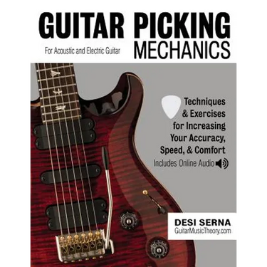 Guitar Picking Mechanics: Techniques & Exercises for Increasing Your Accuracy, Speed, & Comfort (Book + Online Audio)
