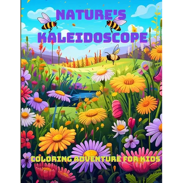 Nature's Kaleidoscope Coloring Adventure for Kids