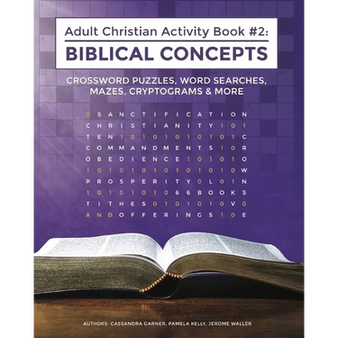 Adult Christian Activity Book #2: Biblical Concepts