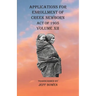 Applications For Enrollment of Creek Newborn Act of 1905 Volume XII