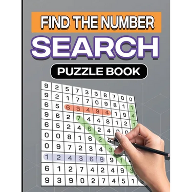 Find the Number Search Puzzle Book