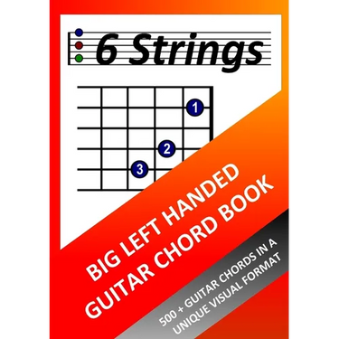 Big Left Handed Guitar Chord Book
