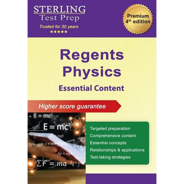 Regents Physics: Essential Content for New York Regents Physics Exam