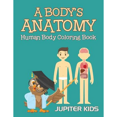 A Body's Anatomy: Human Body Coloring Book