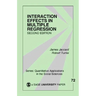 Interaction Effects in Multiple Regression