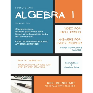 Algebra 1: 5 Minute Math