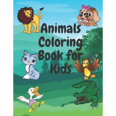 Animals Coloring Book for kids: (For Kids Aged 6-12) 60 pages of Awesome Animals