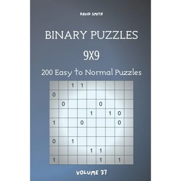 Binary Puzzles - 200 Easy to Normal Puzzles 9x9 vol.37