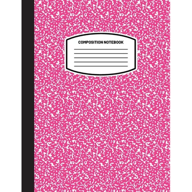 Classic Composition Notebook: (8.5x11) Wide Ruled Lined Paper Notebook Journal (Pink) (Notebook for Kids, Teens, Students, Adults) Back to School and