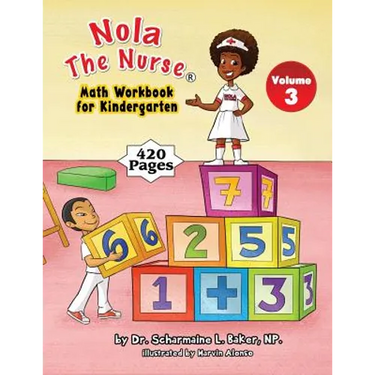 Nola The Nurse Math Workbook for Kindergarten
