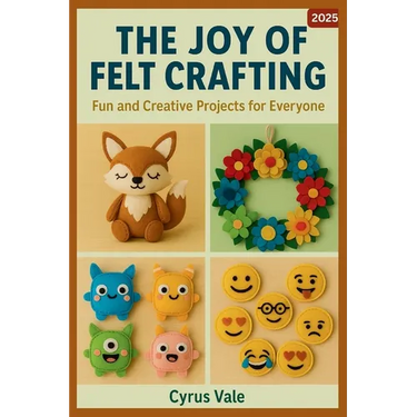 The Joy of Felt Crafting: Fun and Creative Projects for Everyone