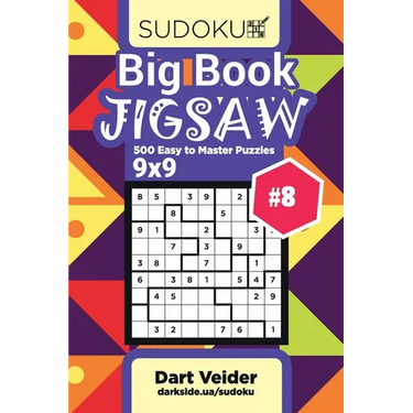 Big Book Sudoku Jigsaw - 500 Easy to Master Puzzles 9x9 (Volume 8)