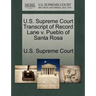 U.S. Supreme Court Transcript of Record Lane V. Pueblo of Santa Rosa