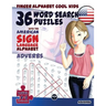 36 Word Search Puzzles with The American Sign Language Alphabet: Cool Kids Volume 03: Adverbs