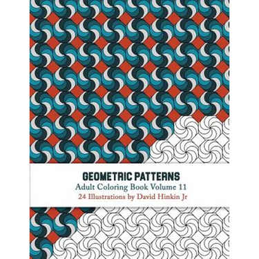 Geometric Patterns - Adult Coloring Book Vol. 11
