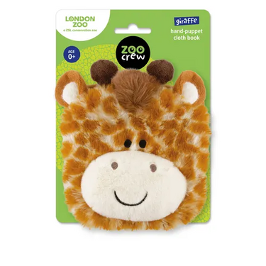 Hand-Puppet Cloth Book Giraffe