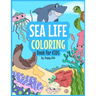 Sea Life Coloring Book For Kids: 31 Sea Life Coloring Sheets included
