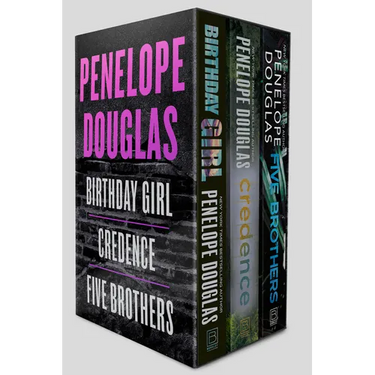 Penelope Douglas 3-Book Boxed Set: Birthday Girl, Credence, and Five Brothers