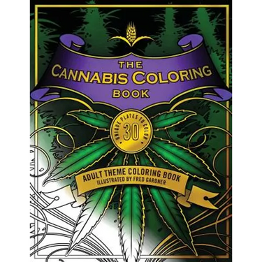 The Cannabis Coloring Book: Adult Theme Coloring Book