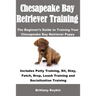 Chesapeake Bay Retriever Training: The Beginner's Guide to Training Your Chesapeake Bay Retriever Puppy: Includes Potty Training, Sit, Stay, Fetch, Dr