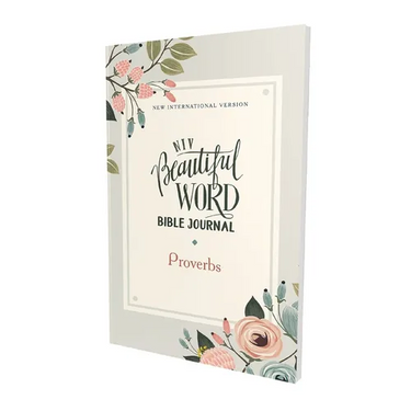 Niv, Beautiful Word Bible Journal, Proverbs, Paperback, Comfort Print