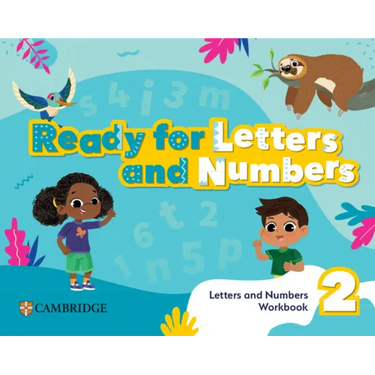 Ready, Set, Grow! Level 2 Letters and Numbers Workbook American English
