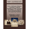 Anna J. McDowell, Petitioner, V. Abraham A. Ribicoff, Secretary of Health, Education and Welfare. U.S. Supreme Court Transcript of Record with Support