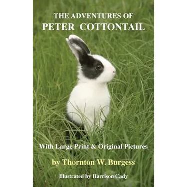 The Adventures of Peter Cottontail: With Large Print and Original Pictures