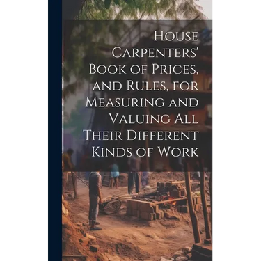 House Carpenters' Book of Prices, and Rules, for Measuring and Valuing All Their Different Kinds of Work