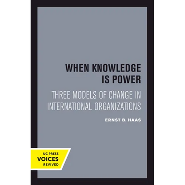 When Knowledge Is Power: Three Models of Change in International Organizations Volume 22