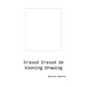 Erased Erased de Kooning Drawing