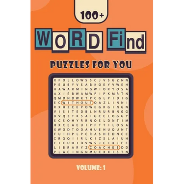 Word Find Puzzles for You: Word Search Puzzle book