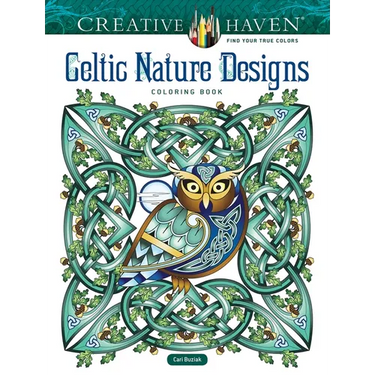 Creative Haven Celtic Nature Designs Coloring Book